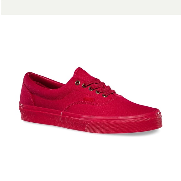 Vans Other - 🎉1 DAY SALE🎉 Gold Crimson Red Vans Size 12